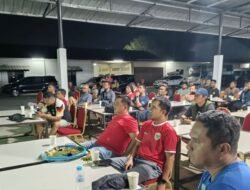Karyawan PT Timah Kompak Nobar Final AFF U-23, Suarakan Dukungan untuk Timnas