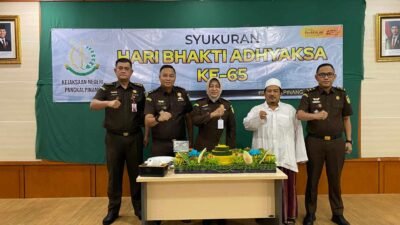 Hari Bhakti Adhyaksa ke-65, Kejari Pangkalpinang Tegaskan Pentingnya Jaga Integritas Institusi