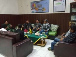Tim 9 Jejak Kasus Sambangi Markas Kodim 0413/Bangka, Bahas Sinergi Media dan Kondusivitas Keamanan