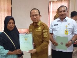 Program PTSL 2025: Warga Air Mesu Timur dan Beluluk Kantongi Sertifikat Hak Milik