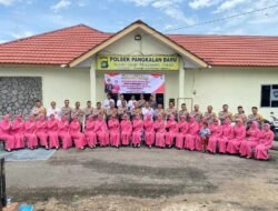 Kapolresta Pangkalpinang Laksanakan Kunjungan Kerja ke Polsek Pangkalan Baru Tahun 2025