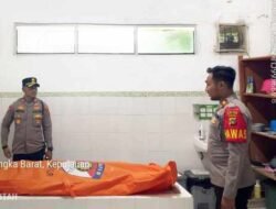 Polres Bangka Barat Tindak Cepat Penemuan Mayat Pria di Mentok, Tidak Ditemukan Unsur Kekerasan
