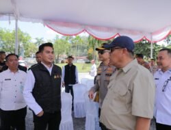 Usai Mencoblos, Gubernur Hidayat Lanjutkan Peninjauan TPS di Pangkalpinang dan Bangka