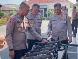 Polres Bangka Barat Gelar Apel Kesiapan dan Pemeriksaan Sarpras Pertahanan Mako