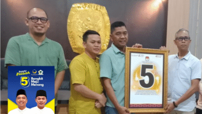 Perjuangan Terbayar, Rato–Ramadian Raih Nomor Urut 5 di Pilkada Ulang Bangka