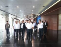 Gubernur Hidayat Arsani dan Kepala Daerah Babel Sambangi Kantor Pusat Bank Sumsel Babel di Palembang