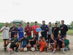 PT Timah Perkuat Kebersamaan dengan Dukung Fasilitas Olahraga Masyarakat