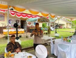 Kunjungan Kapolres Bangka Barat ke Polsek Kelapa, Perkuat Kamtibmas dan Kebersamaan