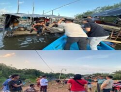 Polres Bangka Tertibkan Tambang Ilegal di Jada Bahrin