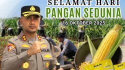 Kapolres Bangka Barat Ajak Warga Peduli Ketahanan Pangan di Hari Pangan Sedunia 2025