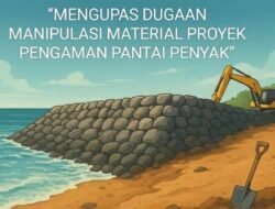 Mengupas Dugaan Manipulasi Material Proyek Pengaman Pantai Penyak