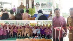 Algafry, Bupati Bangka Tengah, Resmikan Ruang Lab dan Administrasi SMPN 1 Lubuk Besar