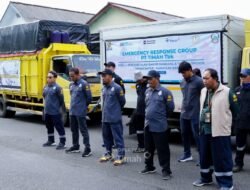 PT TIMAH Tbk Kembali Kerahkan Tim ERG Bantu Penanganan Banjir di Sumatera dan Salurkan Bantuan Logistik