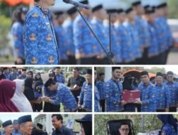 Bupati Algafry Pimpin Upacara HUT ke-54 Korpri dan Serahkan Penghargaan ASN