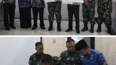 Bupati Algafry Serahkan Hibah Tanah 50 Hektar untuk Pengembangan Satuan TNI AD di Bateng