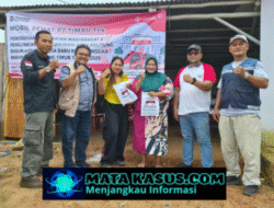 Mobil Sehat PT TIMAH Tbk Layani Pemeriksaan Kesehatan Gratis Warga Terdampak Rob di Beltim