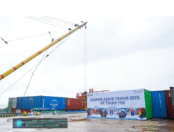 Menutup 2025, PT Timah Tbk Gelar Penandatanganan Balok dan Ekspor Akhir Tahun