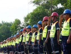 PT Timah Tbk Konsisten Tanamkan Budaya K3 Melalui Apel Keselamatan di Area Operasional