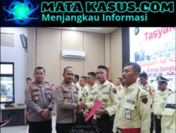 Sembilan Satpam PT Timah Tbk Terima Penghargaan dari Kapolres Bangka Barat di Hari Ulang Tahun ke-45 Satpam