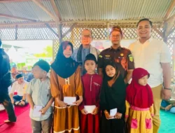 Ramadhan Penuh Kepedulian, Dinas PUPRR Bangka Tengah Inisiasi Buka Puasa dan Santunan di Namang