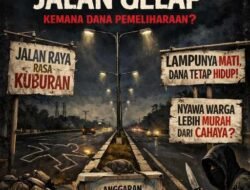 Pajak Dipungut, Jalan Tetap Gelap: Dana Pemeliharaan Lampu Jalan Raib ke Mana?