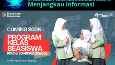 Kesempatan Emas, PT Timah Tbk Kembali Buka Kelas Beasiswa di SMAN 1 Pemali
