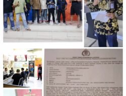 Tim 9 Jejak Kasus Didampingi Kuasa Hukum Laporkan Kekerasan terhadap Wartawan di SPBU Kejora