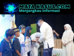 Senyum Nazwa Warnai Safari Ramadan PT Timah Tbk di Bangka