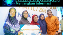 Penuhi Kebutuhan Pangan Ramadan, PT Timah Tbk Salurkan Ratusan Paket Sembako