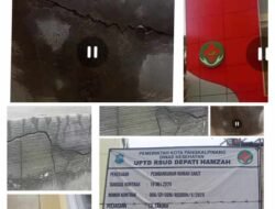 Gedung RSUD Depati Hamzah Retak Usai Serah Terima, Mutu Dinding dan Konstruksi Dipertanyakan