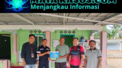 PT Timah Tbk Hadir di Desa Keposang, Bantu Peningkatan Fasilitas Musala Baiturrohman