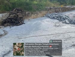 Diduga Tak Berizin: Bukit Saksan Dihabisi Tambang Batu, Hukum Seolah Tak Bertaring di Bangka Tengah