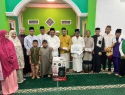 Wali Kota dan Wakil Wali Kota Pangkalpinang Safari Ramadan di Masjid Nurul Hibah Parit Lalang