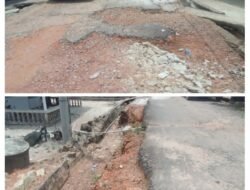 Jalan Lingkar Desa Kayu Besi Rusak Parah Bertahun-tahun, Dugaan Kelalaian Pengelolaan Anggaran Mencuat