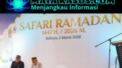 PT Timah Tbk Perkuat Ketahanan Pangan Warga Saat Ramadan Lewat Bantuan Sembako