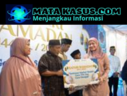 Safari Ramadan PT Timah Tbk Hadirkan Kepedulian untuk Marbot Masjid Al Falah di Belitung Timur