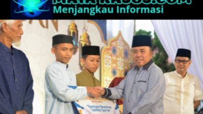 Santri Tahfiz di Toboali Terima Beasiswa dari PT Timah Tbk, Haru Warnai Safari Ramadan