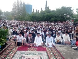 Salat Idulfitri 1447 H di Taman Merdeka Pangkalpinang Penuh Khidmat dan Kebersamaan 