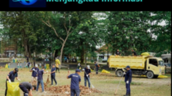 Kolaborasi PT Timah Tbk dan DLH Bangka Wujudkan Taman Sari Lebih Bersih dan Nyaman