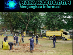 Kolaborasi PT Timah Tbk dan DLH Bangka Wujudkan Taman Sari Lebih Bersih dan Nyaman