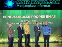 PT Timah Tbk Kantongi PROPER Emas, Tegaskan Komitmen Lingkungan Berkelanjutan