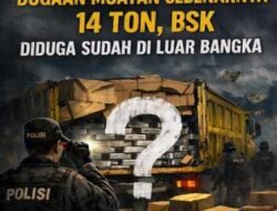 Skandal Timah Kian Pekat: Dari 10 Ton ke 14 Ton, Barang Bukti Kabur, Status “Bsk” Teka-Teki
