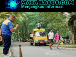 Jumat Bersih di Taman Sari Sungailiat, PT Timah Tbk Dorong Ruang Publik Sehat