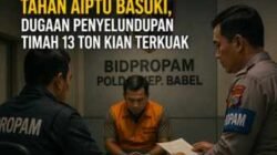 Propam Polda Babel Tahan Aiptu Basuki, Dugaan Penyelundupan Timah 13 Ton Kian Terkuak