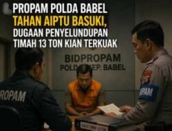 Propam Polda Babel Tahan Aiptu Basuki, Dugaan Penyelundupan Timah 13 Ton Kian Terkuak