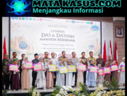 PT Timah Tbk Dukung Edukasi Anti Narkoba Lewat Lomba Da’i dan Da’iyah Ananda Bersinar