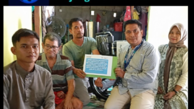 PT Timah Tbk Salurkan Bantuan Kursi Roda bagi Warga Teluk Radang, Dukung Aktivitas Harian