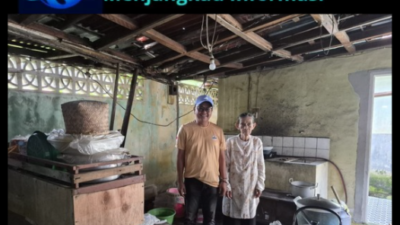 Maryati Bersyukur Dapur Rumahnya Diperbaiki PT Timah Tbk