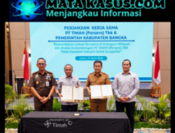 Didampingi Kejati Babel, PT Timah Tbk dan Pemkab Bangka Sepakati Pemanfaatan Lahan di Kawasan Jelitik