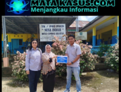 PT Timah Tbk Salurkan Bantuan Sarana Bermain untuk PAUD Nusa Indah di Bangka Tengah